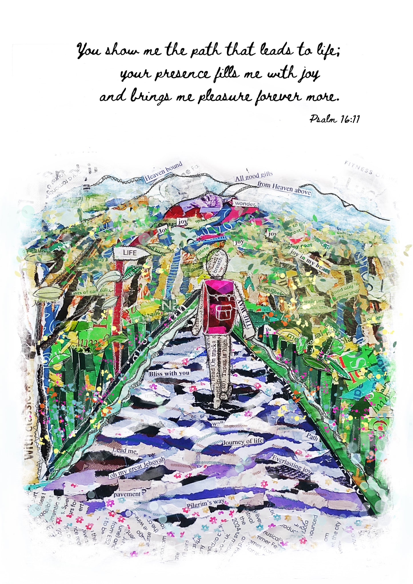 A4 print: Pleasures forevermore